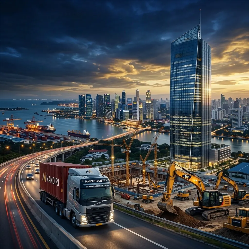 Armada Logistik PT Menara Agung Mandiri
